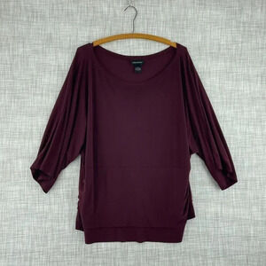 Lane Bryant Blouse Top Womens 22 Purple 3522